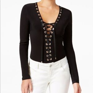 Lace up bodysuit